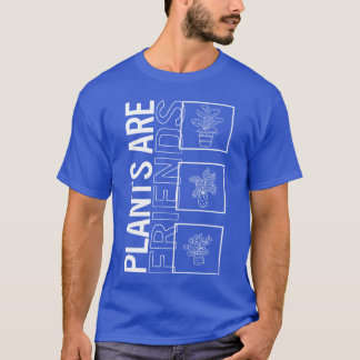 Camiseta Plantas São Amigos Jardinagem Jardineira Jardinage