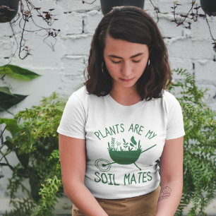 Camiseta Plantas São Meus Amigos De Solo