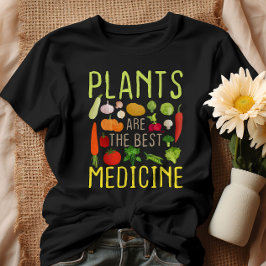 Camiseta Plantas São O Melhor Medicamento Legal Da Vegetari