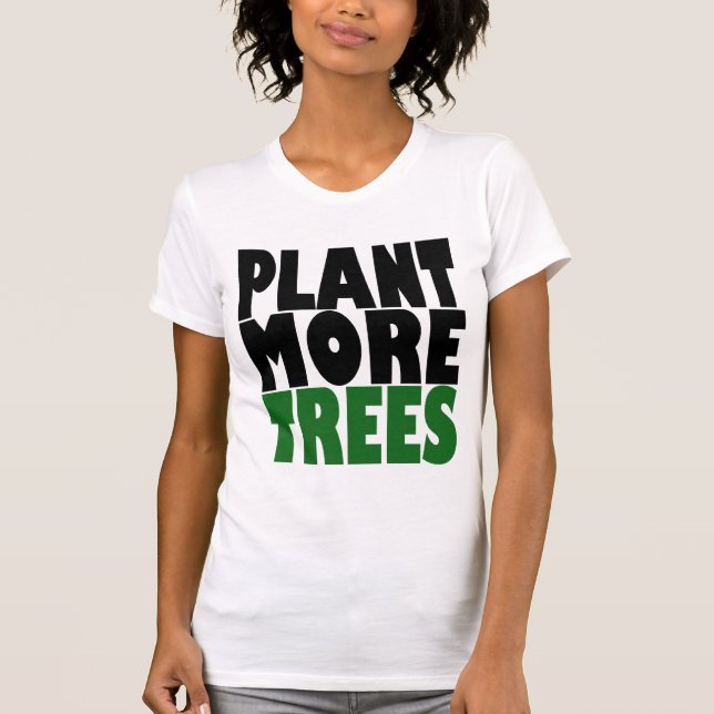 Camiseta Plante mais ÁRVORES (Frente)