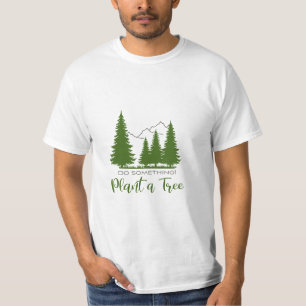 Camiseta Plante um gráfico Legal que proteja a árvore