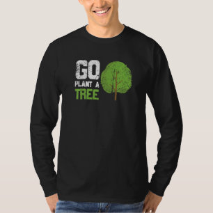 Camiseta Plante uma árvore Dia da Terra Vintagem Planeta Mu