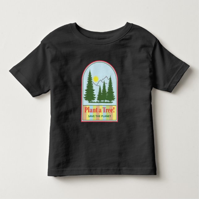 Camiseta Plante uma Árvore, Salve o Planeta, Legal Tanque S (Frente)