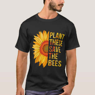 Camiseta Plantem Essas Abelhas Para Salvar Presentes De Jar