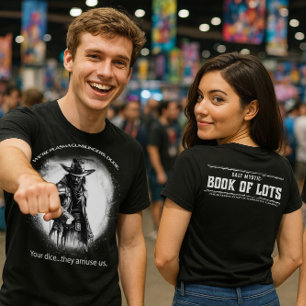 Camiseta Plasma Gunslinger - Indie Sci-Fi & Fantasy RPG