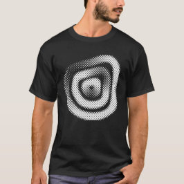 Camiseta plasma halftone design