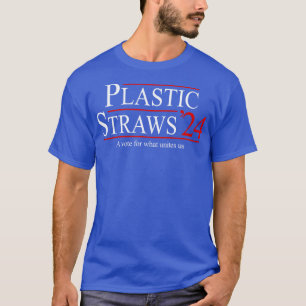 Camiseta Plastic Straws 2024 a para o que nos une