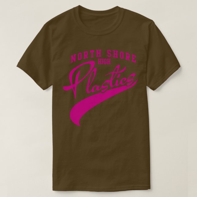 Camiseta Plásticos de North Shore (Frente do Design)