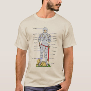 Camiseta Plata Medieval Armor Circa 1430