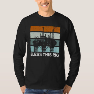 Camiseta Plataforma de Petróleo Campo de Petróleo Abençoa E