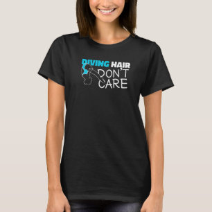 Camiseta Plataforma de Salto Ornamentai Mergulhador Cabelo