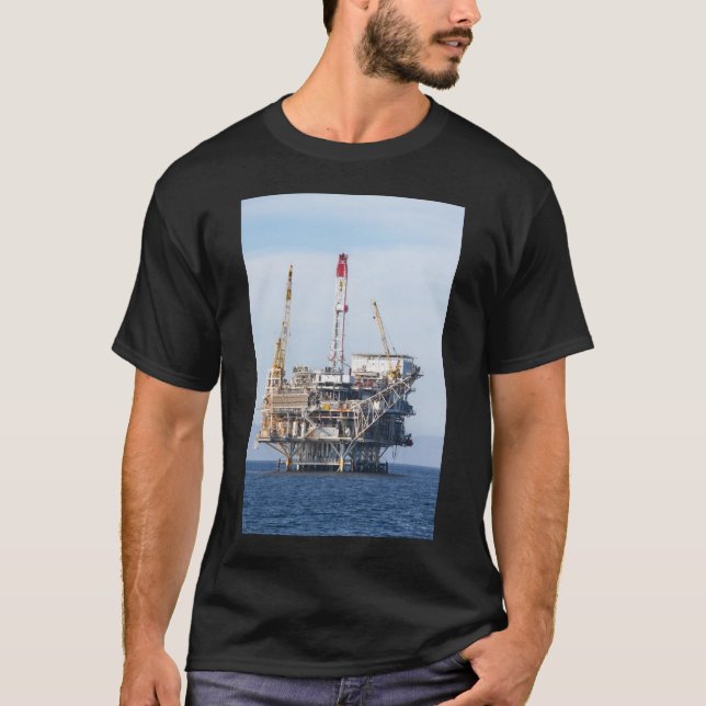 Camiseta Plataforma petrolífera (Frente)