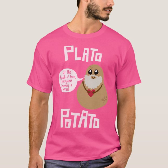 Camiseta Platão Batata (Frente)