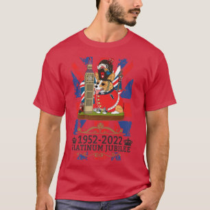 Camiseta Platinum Jubilee 2022 Union Jack For Kids & Jubile