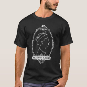 Camiseta Platinum Jubilee British Monarch Queen 70 Anos 20