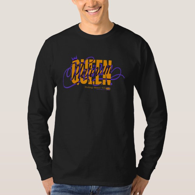 Camiseta Platinum Queen White Platinum Jubileu (Frente)