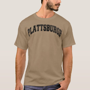 Camiseta Plattsburgh Vintage College Style