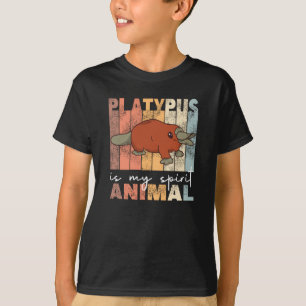Camiseta Platypus É Meu Animal Espirituoso - Playpus Doce