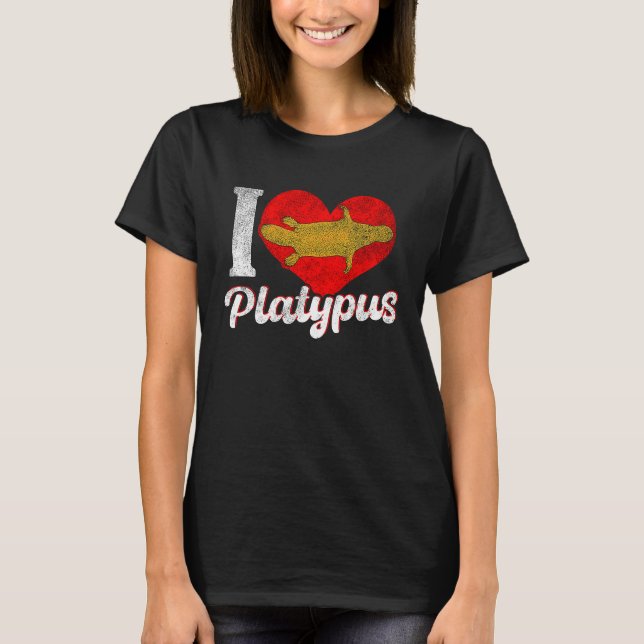 Camiseta Platypus Love Australia Australian Animal (Frente)
