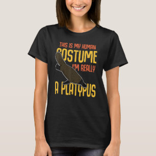 Camiseta Platypus Mammals Austrália Biology Willife Studen