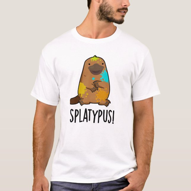 Camiseta Platypus Pun Funny Animal (Frente)