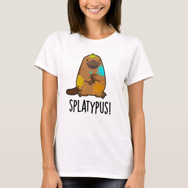 Camiseta Platypus Pun Funny Animal (Frente)