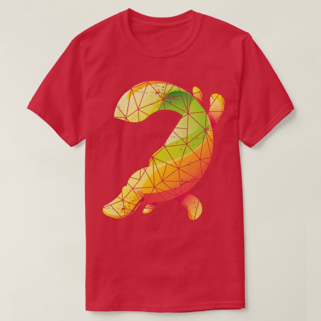 Camiseta Platypus Retro (Frente do Design)