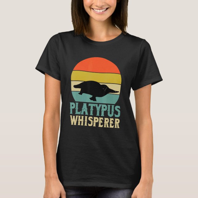 Camiseta Platypus Whisperer Apparel Platypuses   (Frente)