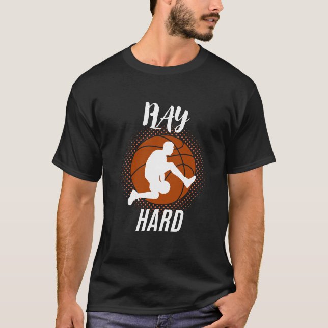 Camiseta Play Hard-Perfect Birthday Gift for Football Lover (Frente)
