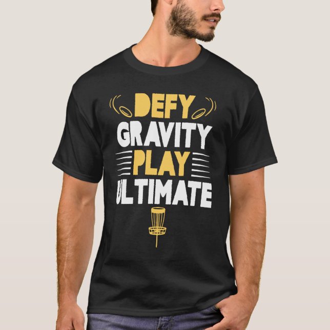 Camiseta Play Ultimate Frisbee Golf Disc Golf Player (Frente)