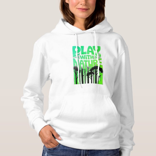Camiseta Play With Nature Nature Is the Playground Forest P (Frente)