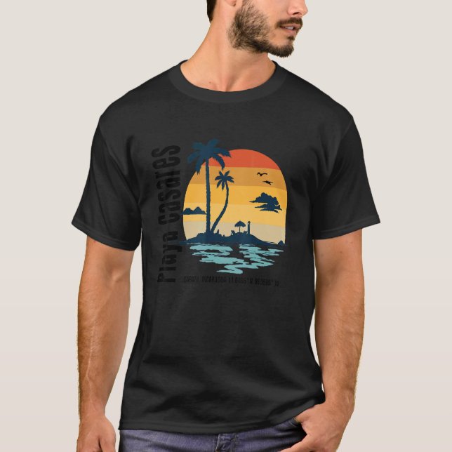 Camiseta Playa Casares Beach Carazo Nicarágua (Frente)