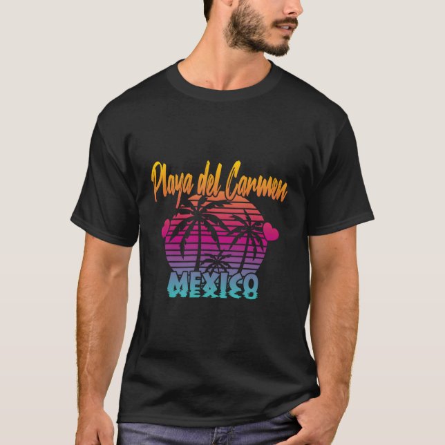 Camiseta Playa Del Car México (Frente)