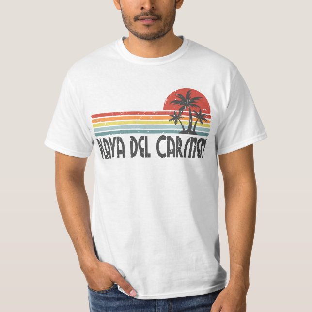 Camiseta Playa del Carmen México - Praia Mexicana - Sois Re (Frente)