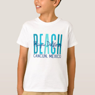 Camiseta Playa Delfine Cancun México (Oceano)