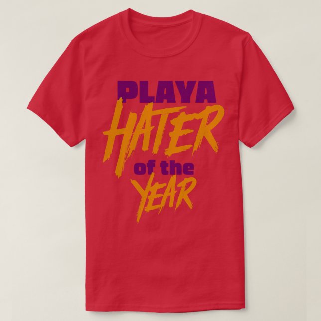 Camiseta Playa Hater do Ano 1 (Frente do Design)