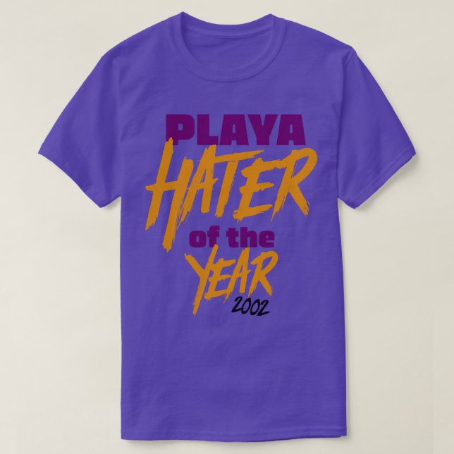 Camiseta Playa Hater do ano 2002 (Frente do Design)