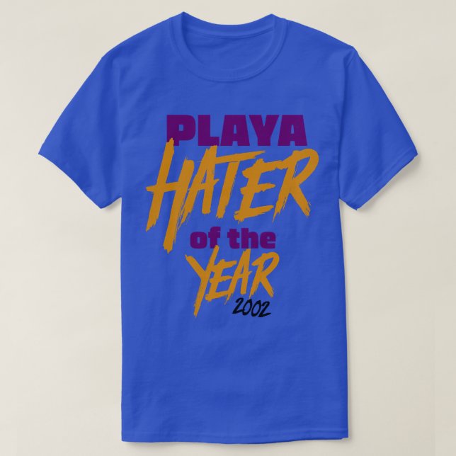 Camiseta Playa Hater do ano 2002 (Frente do Design)