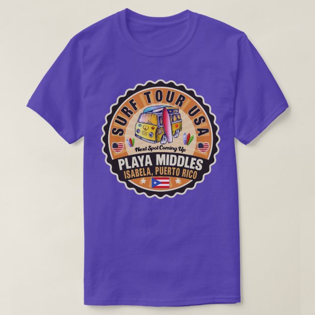 Camiseta Playa Middles Isabela Porto Rico 2 (Frente do Design)