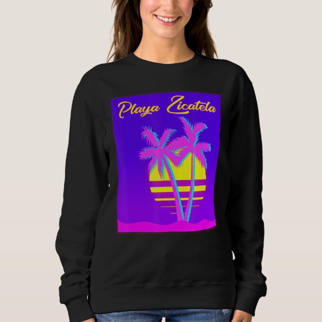 Camiseta Playa Zicatela Viagem Summer VacVacBeach (Frente)