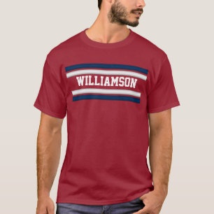 Camiseta Player Jersey Number Sports Strips Red Blue Clipb