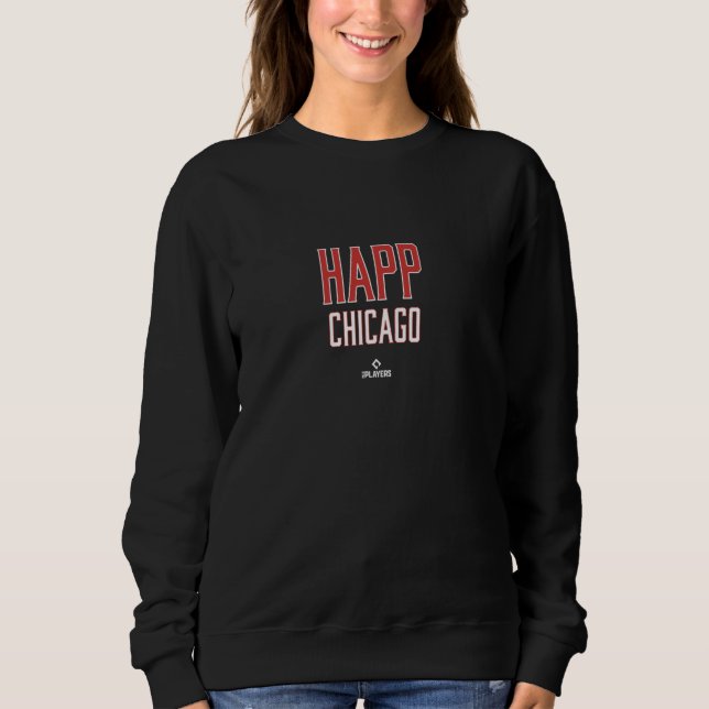 Camiseta Player Pride Chicago Edition Ian Happ MLBPA (Frente)