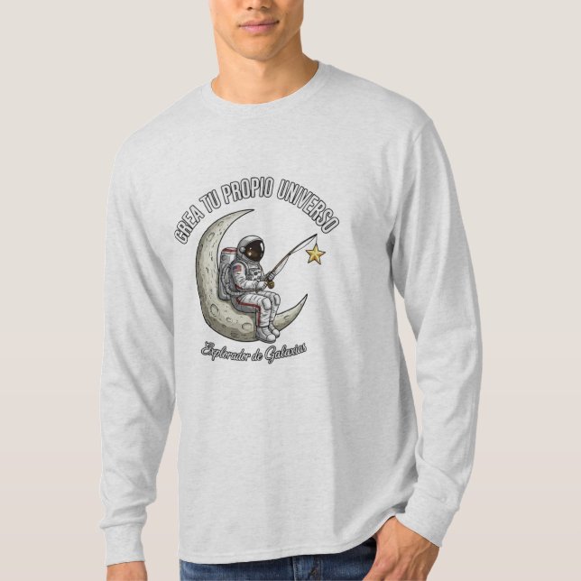 Camiseta Playera Astronauta Explorador  (Frente)
