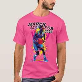 Camiseta Playera Baloncesto Marzo de Locura 2025