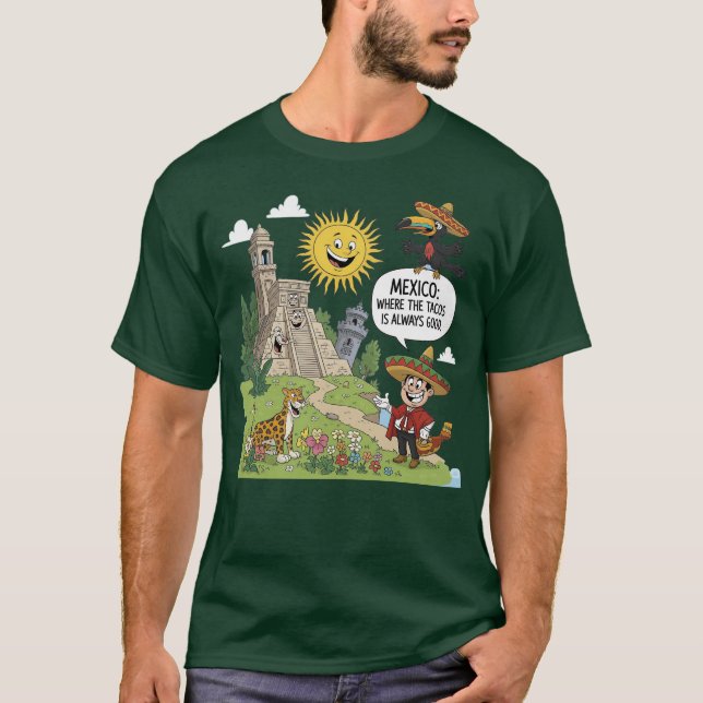 Camiseta Playera Bello Mexico (Frente)