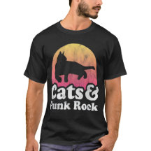 Playera | Cats and Punk Rock