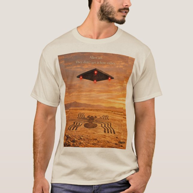 Camiseta Playera CG17S - Nazca Spider (Frente)