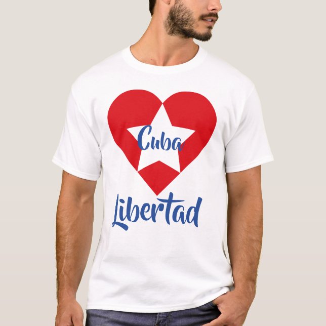 Camiseta Playera Cuba Libertad (Frente)
