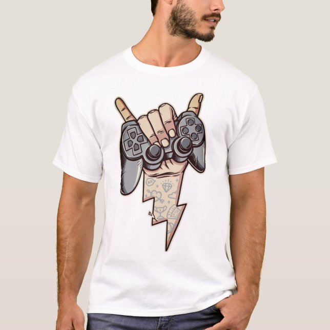 Camiseta Playera estampada (Frente)