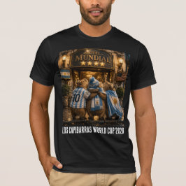 Camiseta Playera Hotel 4 estrellas Capibarra